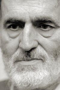 photograph of german composer Helmut Lachenmann