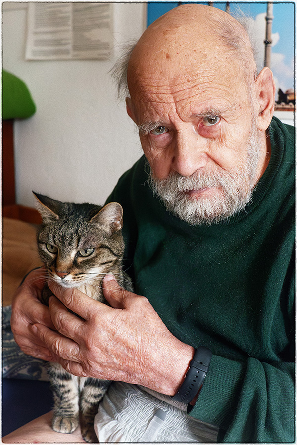 mein Freund Fritz mit einem seiner 2 Schaetze