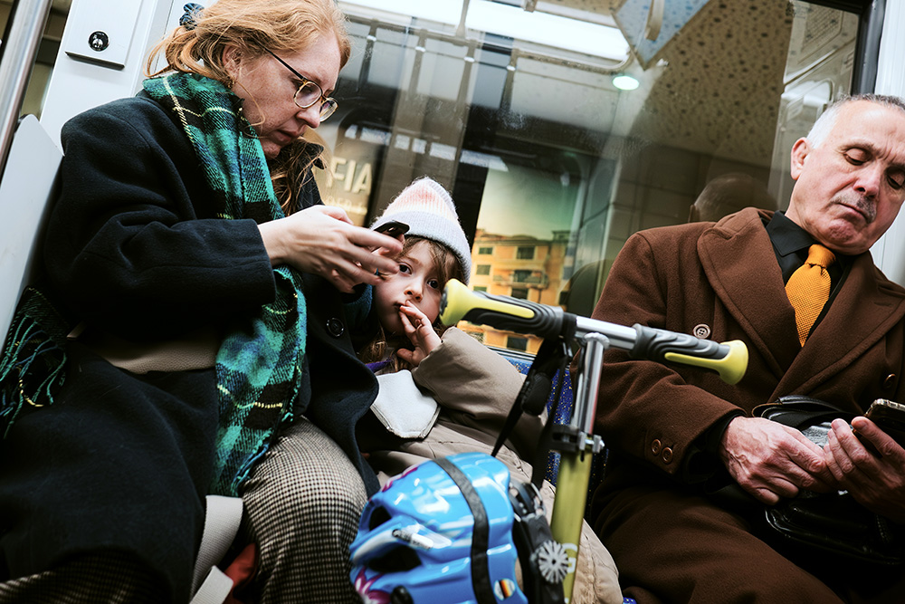 in der Ubahn 19.11.2023