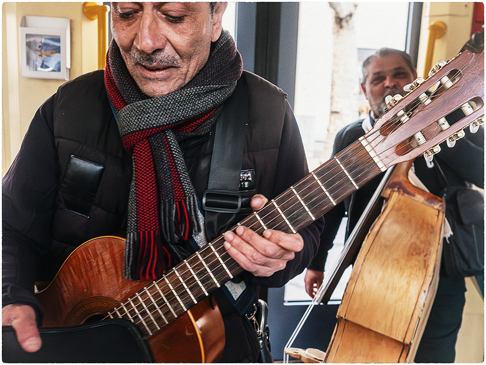 Romani Musiker in der Strassenbahn 28.03.2026